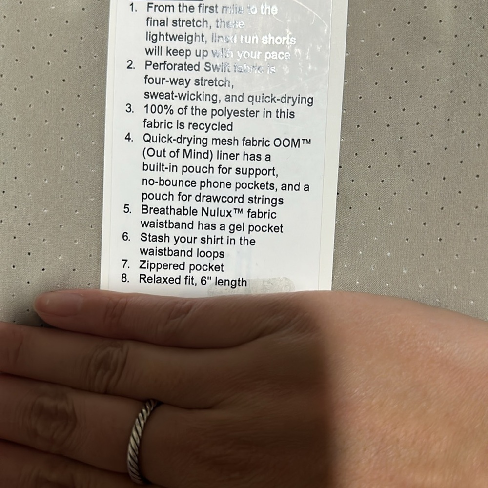 Lululemon Short 6” - Picture 5 of 5